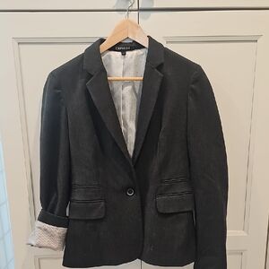 Express Women's Dark Gray Blazer